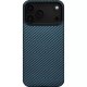 Чехол Pitaka Ultra-Slim Case для iPhone 17 Pro Max Twill Blue/Grey (KI1706BPM)