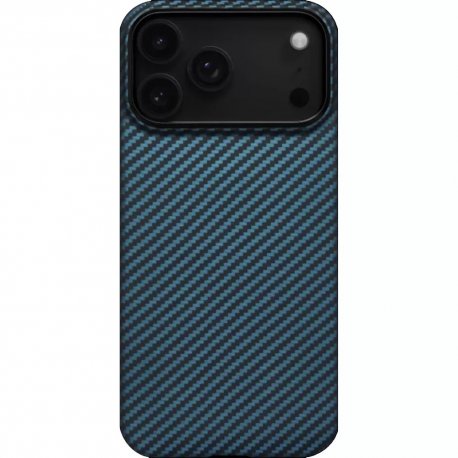 Чохол Pitaka Ultra-Slim Case для iPhone 17 Pro Twill Blue/Grey (KI1706BP)