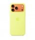 Чехол Apple iPhone 17 Pro Max Silicone Case with MagSafe Neon Yellow (MGFM4)