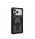 Чохол UAG Plasma XTE MagSafe для iPhone 17 Pro Black/Pop Orange (114527114097)