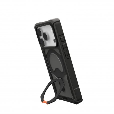 Чохол UAG Plasma XTE MagSafe для iPhone 17 Pro Black/Pop Orange (114527114097)