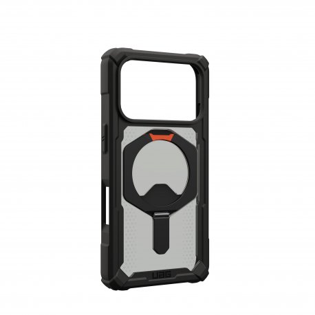 Чохол UAG Plasma XTE MagSafe для iPhone 17 Pro Black/Pop Orange (114527114097)