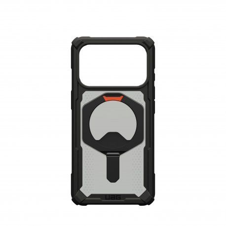 Чохол UAG Plasma XTE MagSafe для iPhone 17 Pro Black/Pop Orange (114527114097)