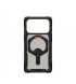 Чохол UAG Plasma XTE MagSafe для iPhone 17 Pro Black/Pop Orange (114527114097)