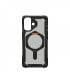 UAG Plasma XTE MagSafe для iPhone 17 Black/Pop Orange (114526114097)