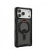 UAG Plasma XTE MagSafe для iPhone 17 Pro Max Black/Pop Orange (114528114097)