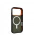 Чохол UAG Civilian MagSafe для iPhone 17 Pro Olive/Orange (114545117297)