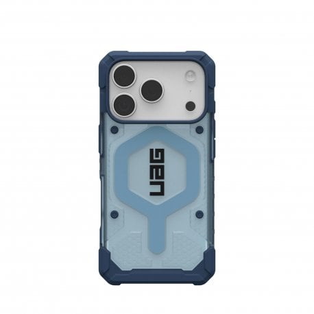 UAG Pathfinder Clear MagSafe Bundle для iPhone 17 Pro Blues Lanyard (1145511BV03)