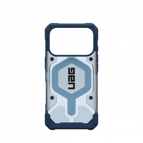 UAG Pathfinder Clear MagSafe Bundle для iPhone 17 Pro Blues Lanyard (1145511BV03)