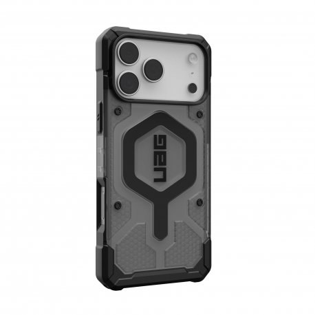 UAG Pathfinder Clear MagSafe для iPhone 17 Pro Max Ash/Black (114552113140)