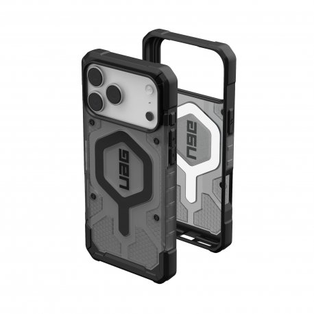 UAG Pathfinder Clear MagSafe для iPhone 17 Pro Max Ash/Black (114552113140)
