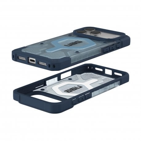 UAG Pathfinder Clear MagSafe Bundle для iPhone 17 Pro Max Blues Lanyard (1145521BV03)
