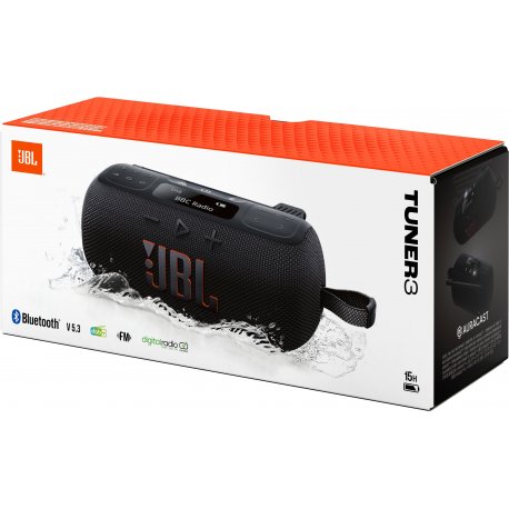 Портативная акустика JBL Tuner 3 Black (JBLTUNER3BLK)