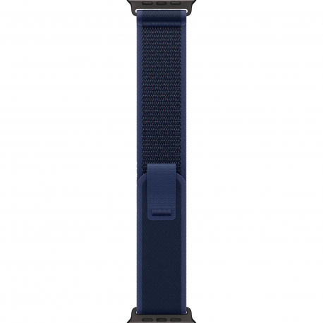 Ремінець Trail Loop для Apple Watch 49mm Blue Trail Loop (M/L) - Black Titanium Finish (MYQ83)
