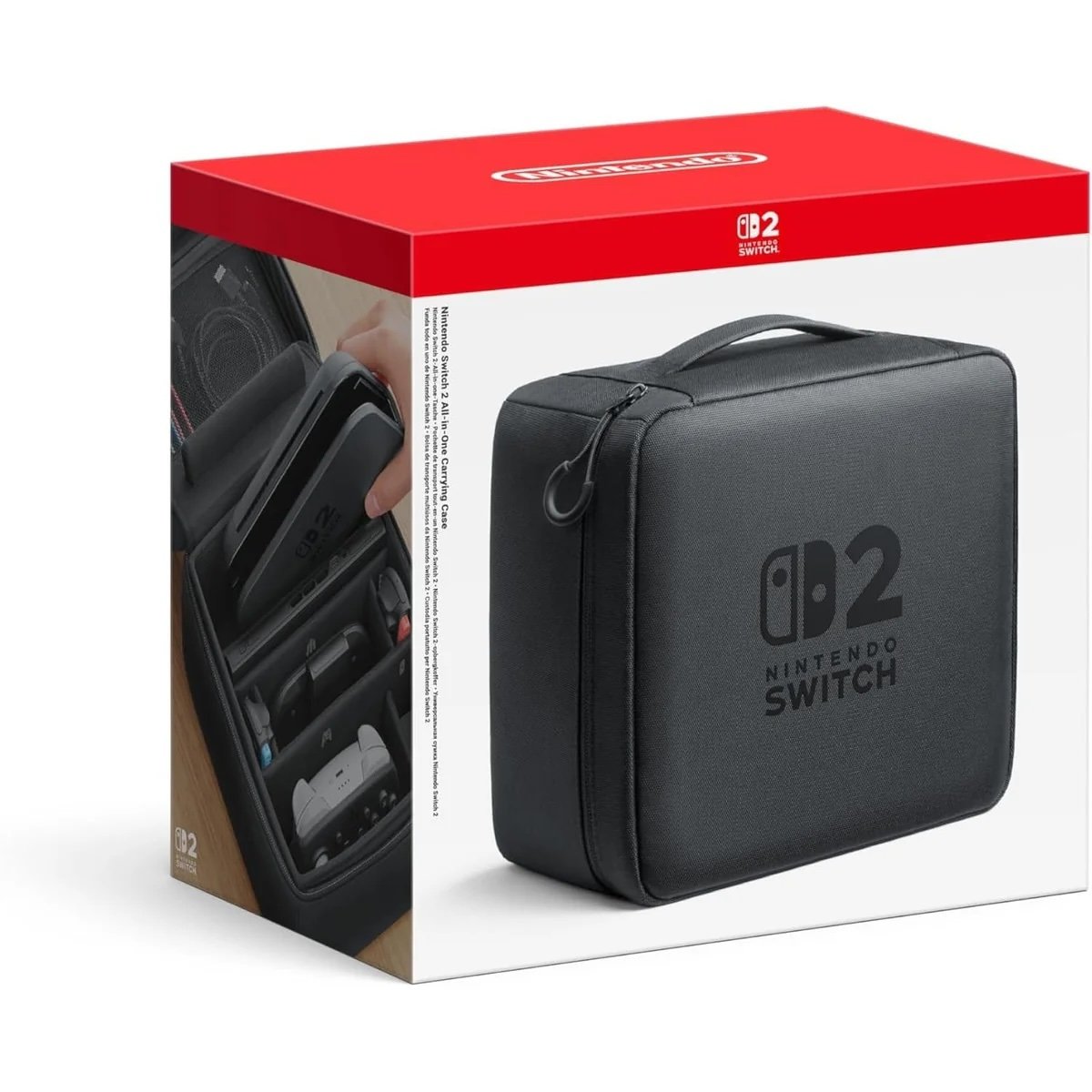 Nintendo switch 純正ケース　500枚 Чехол Nintendo Switch 2 Carrying Case All in One Black