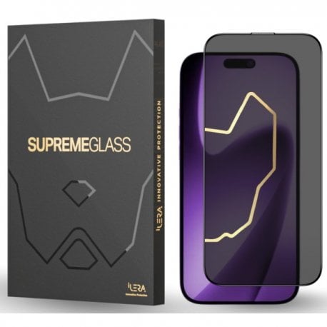 Захисне скло iLera DeLuxe Original Glass 2.0 для iPhone 17 Pro Max Black
