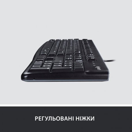Клавиатура Logitech K120 USB OEM Ukr