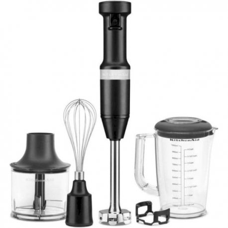 Блендер занурювальний KitchenAid 5KHBV83EBM Matte Black