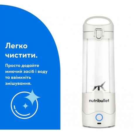 Блендер стационарный Nutribullet NBP003LBL White