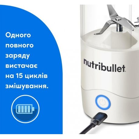 Блендер стационарный Nutribullet NBP003LBL White