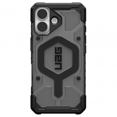 UAG Pathfinder Clear MagSafe для iPhone 17 Ash/Black (114553113140)
