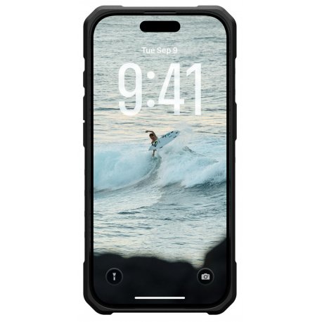 UAG Pathfinder Clear MagSafe для iPhone 17 Ash/Black (114553113140)