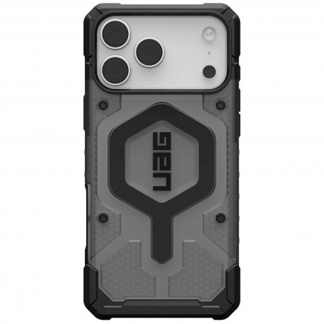 UAG Pathfinder Clear MagSafe для iPhone 17 Pro Max Ash/Black (114552113140)