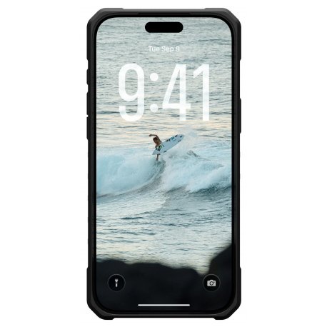 UAG Pathfinder Clear MagSafe для iPhone 17 Pro Max Ash/Black (114552113140)
