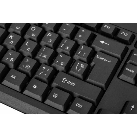 Клавиатура 2E KS108 EN/UK Black (2E-KS108UB_UA)