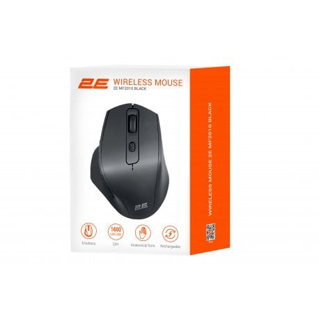 Мышь беспроводная 2Е MF2010 Black (2E-MF2010WB)