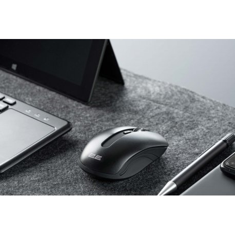 Миша бездротова 2Е MF217 WL Black (2E-MF217WB)