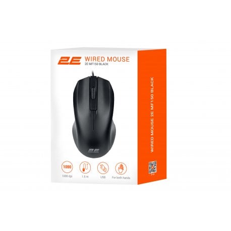Миша 2E MF150 Black (2E-MF150UB)
