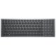 Клавіатура бездротова Dell Compact Multi-Device Wireless Keyboard KB740 (580-AKOZ)