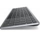 Клавіатура бездротова Dell Compact Multi-Device Wireless Keyboard KB740 (580-AKOZ)