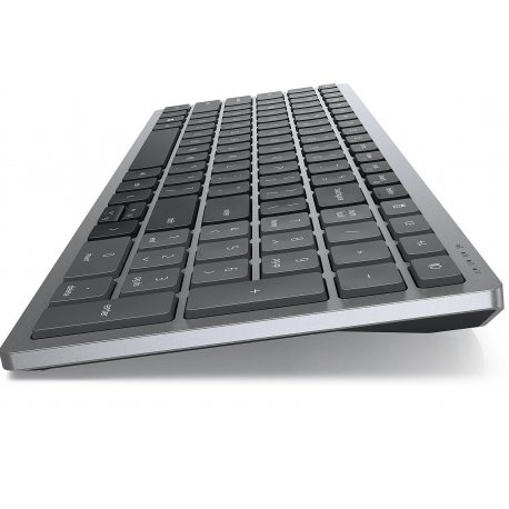 Клавіатура бездротова Dell Compact Multi-Device Wireless Keyboard KB740 (580-AKOZ)