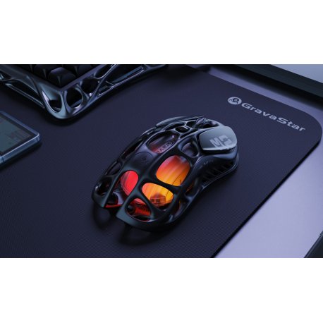 Миша бездротова ігрова GravaStar Mercury M2 Black (GRAVASTARM2_BLK)