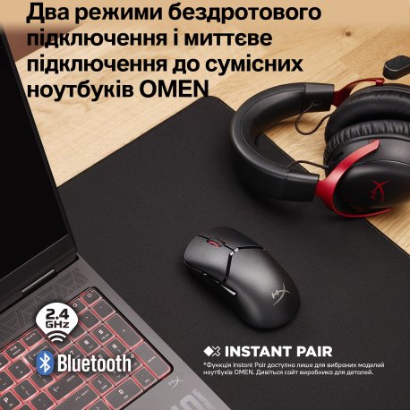 Миша ігрова HyperX Pulsefire Saga Pro Black (A2PB2AA)