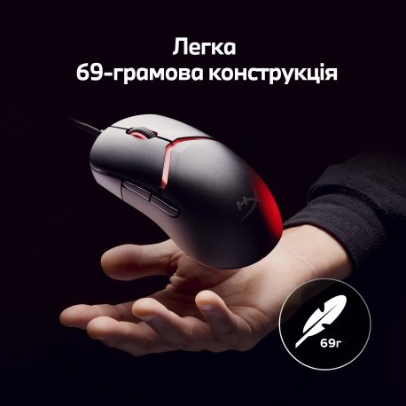 Миша ігрова HyperX Pulsefire Saga Black (A2PB3AA)