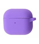 Чехол NN Silicone Case New with Carbine для Airpods Pro 3 Purple