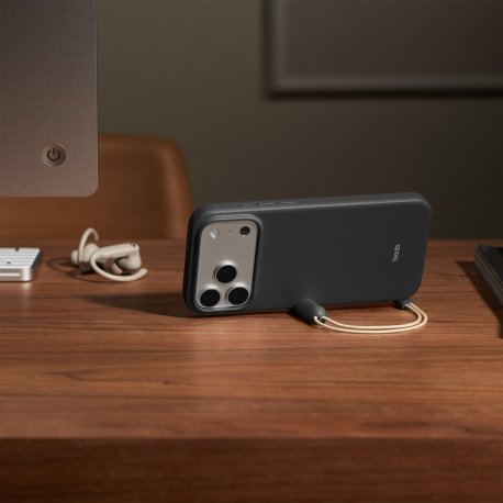 Чехол Beats iPhone 17 Pro Max Kickstand Case with MagSafe and Camera Control Granite Gray (MGY94)