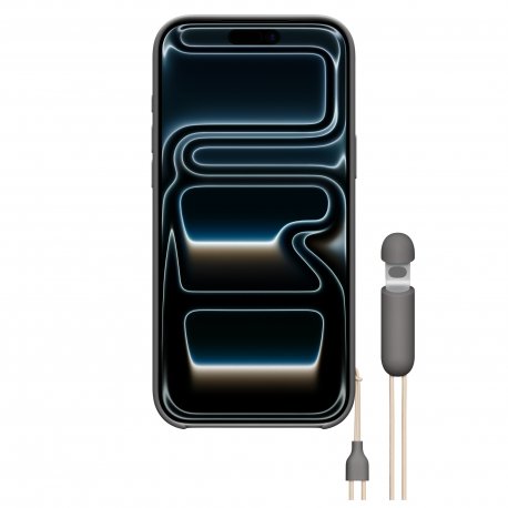Чехол Beats iPhone 17 Pro Max Kickstand Case with MagSafe and Camera Control Granite Gray (MGY94)