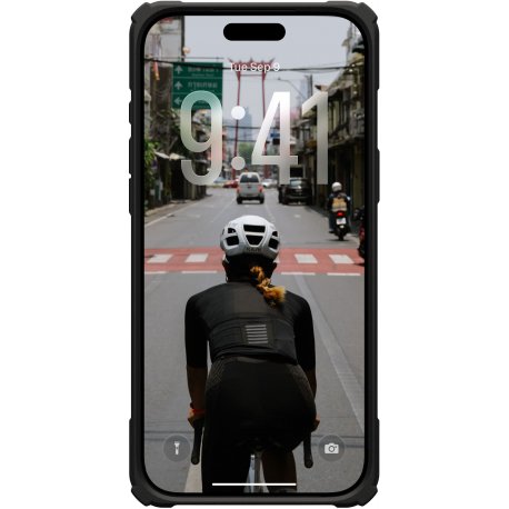 UAG Plasma XTE MagSafe для iPhone 17 Pro Max Black/Pop Orange (114528114097)