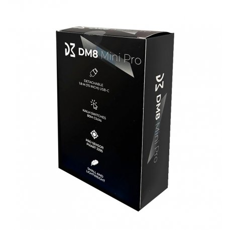Миша ігрова Dream Machines DM8 Mini USB Pro Black (DM8_MINI_PRO)