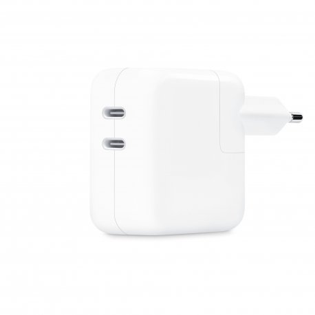 Зарядное устройство Apple 35W Dual USB-C Port Power Adapter (MW2K3)