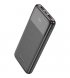 Зовнішній акумулятор Power Bank Hoco J121 10000mAh 20W Display Black