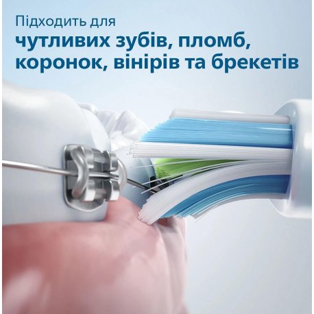 Электрическая зубная щётка + футляр Philips HX6857/28 ProtectiveClean 5100 White