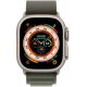 Б/у Apple Watch Ultra 49mm (GPS+LTE) Titanium Case with Green Alpine Loop - Medium