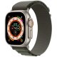 Б/у Apple Watch Ultra 49mm (GPS+LTE) Titanium Case with Green Alpine Loop - Medium