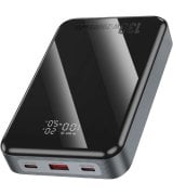 Зовнішній акумулятор Power Bank Hoco Q30A 20000 mAh 20W Gray