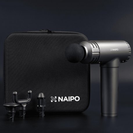 Перкуссионный массажер Naipo Massage Gun (NPMGUN-K5)